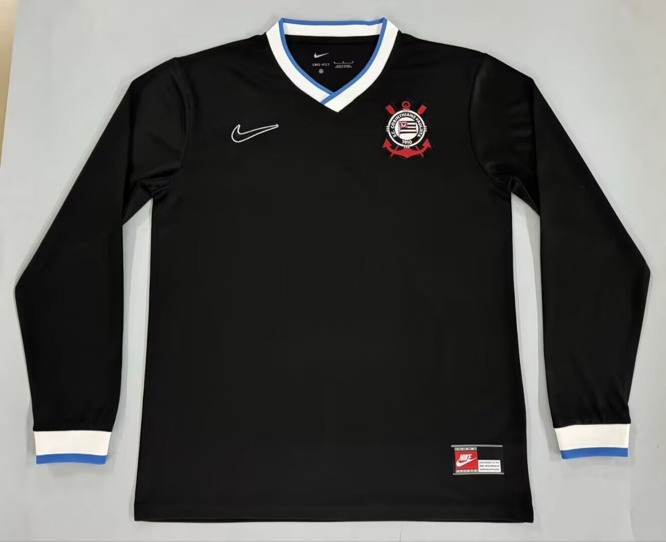 AAA Quality Corinthians 26/27 Special Black Long Soccer Jersey